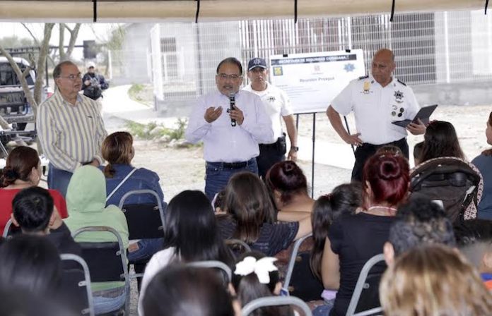 Refuerza Escobedo seguridad y transforma imagen urbana de Col. Palmiras
