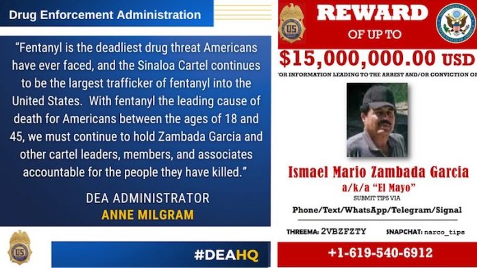 EU refuerza sus acusaciones contra el ‘Mayo’ Zambada por tráfico de fentanilo
