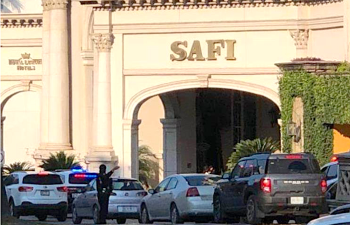 Ejecutan a hombre en el Hotel Safi, en San Pedro