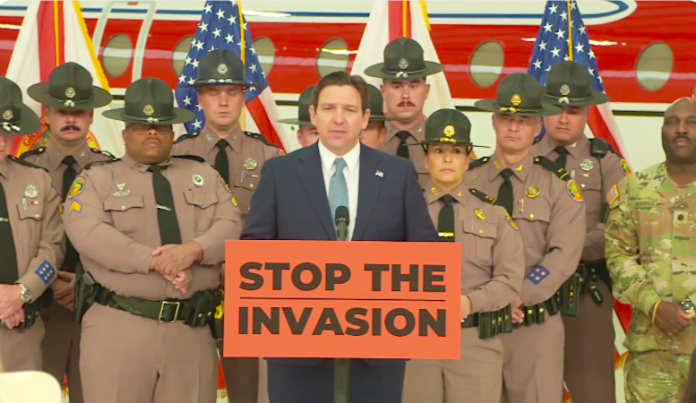 Florida enviará tropas a Texas para ayudar a fortificar la frontera con México