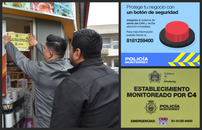 Crece el número de botones de alerta en Monterrey