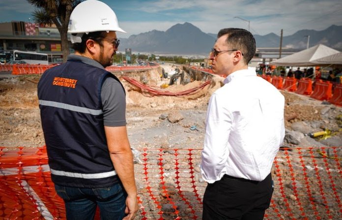 Avanza en tiempo y forma construcción del paso a desnivel en Leones y Puerta de Hierro; señala Colosio