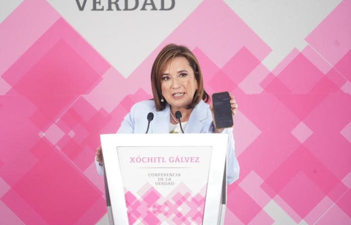 Xóchitl Gálvez pide sancionar al presidente de México por intervenir en comicios