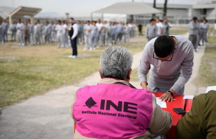 INE NL avanza en preparativos para la modalidad de voto anticipado para personas en prisión preventiva