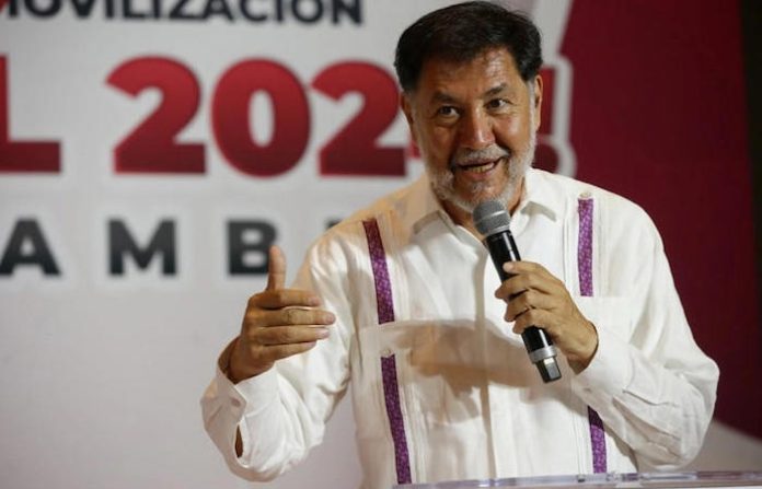 Noroña plantea mayorías “absolutas” en el pleno para un solo partido