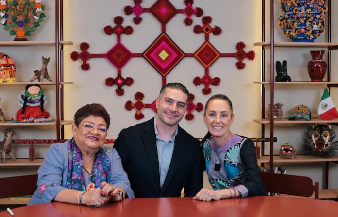 Claudia Sheinbaum, Ernestina Godoy y Omar García Harfuch destacan Estrategia que hizo más segura a la CDMX