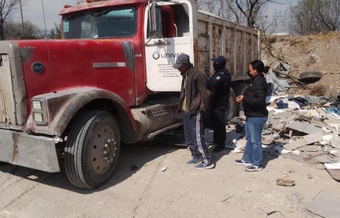 Le saldrán muy caro: Por tirar escombro en Escobedo tendrá un multa de 100 mil pesos