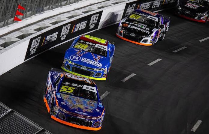 En el Memorial Coliseum de Los Ángeles, Julio Rejón y el GGG Racing Team acariciaron Top-10 de NASCAR México