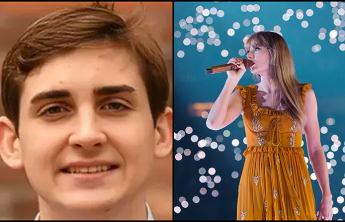 Amenaza Taylor Swift a estudiante rastreador de vuelos