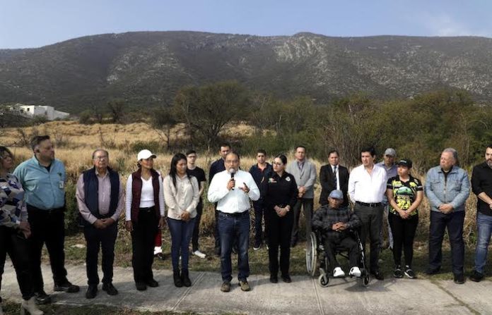 Llama Escobedo a proteger el Topo Chico de incendios por ventarrones