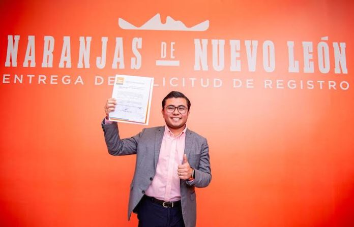 Félix Arratia se registra como candidato de MC para contender por el municipio de Juárez