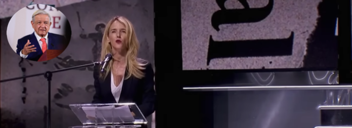 AMLO arremete contra diputada española: Que hable mal de mí “es un timbre de orgullo”