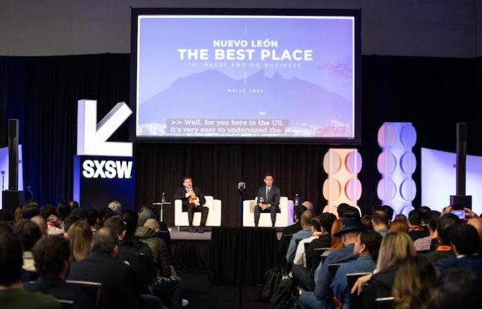 Comparte Nuevo León efecto liderazgo en panel del “South by Southwest”