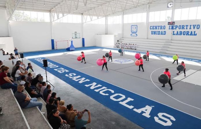 San Nicolás reactiva el Centro Deportivo Unidad Laboral