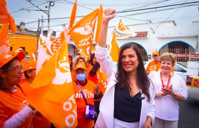 Se registra Lorenia Canavati como candidata de MC a la alcaldía de San Pedro