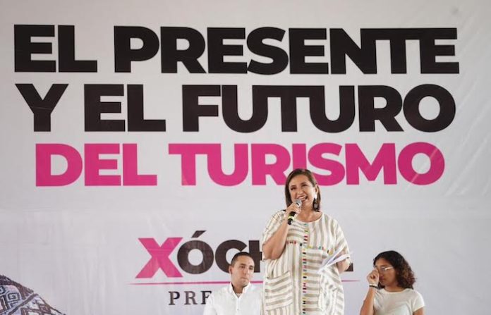 Proyecta Xóchitl Gálvez reforestar zonas afectadas por Tren Maya