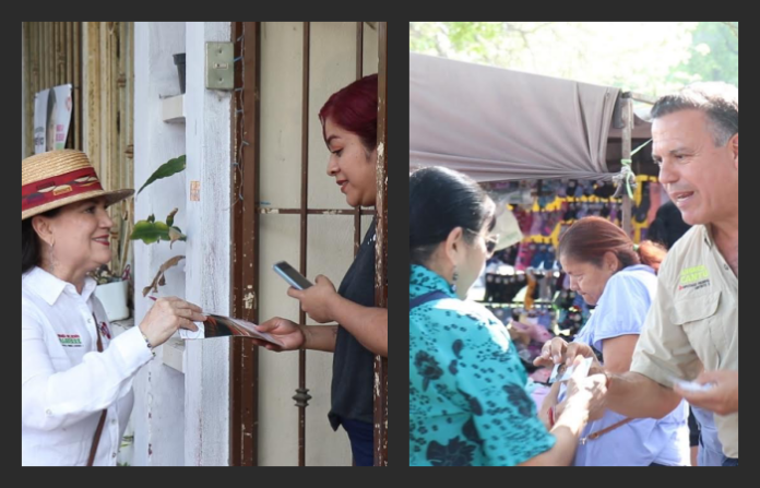 Impulsarán Marichuy y Andrés Cantú fortalecimiento de programas sociales