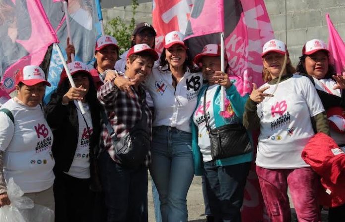 Trabajará Karina Barrón por la seguridad y desarrollo de las mujeres de NL