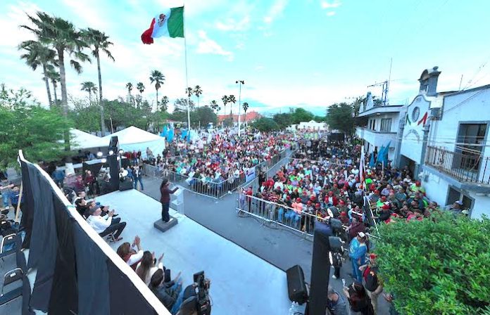 Desde Ciénega Claudia Sheinbaum dice que garantizará la seguridad y libertad de las mujeres en México