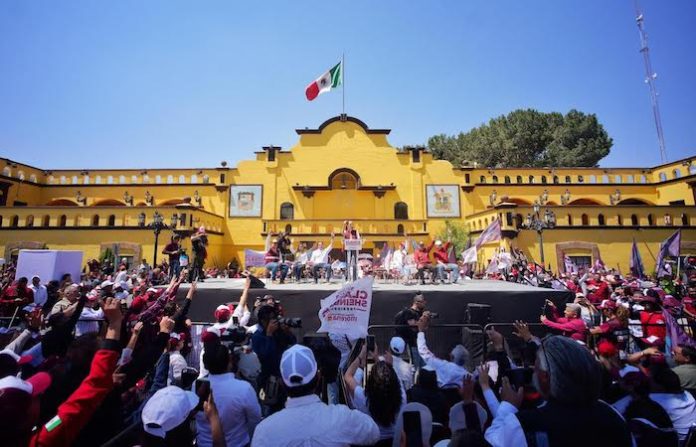 No hay que recibir nada a cambio por el voto, dice Claudia Sheinbaum en Coahuila