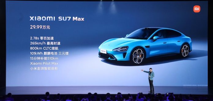 Arrancan las ventas del primer coche eléctrico fabricado por la firma china Xiaomi