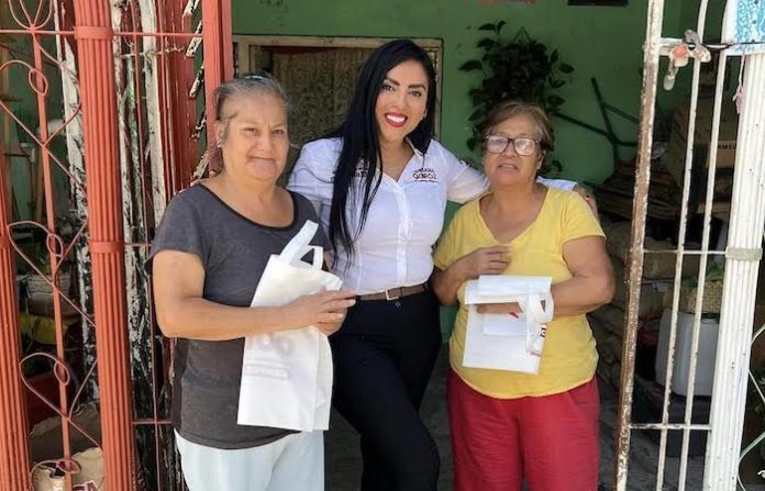 Adriana Quiroz encuentra el apoyo entre los vecinos de Guadalupe y Apodaca