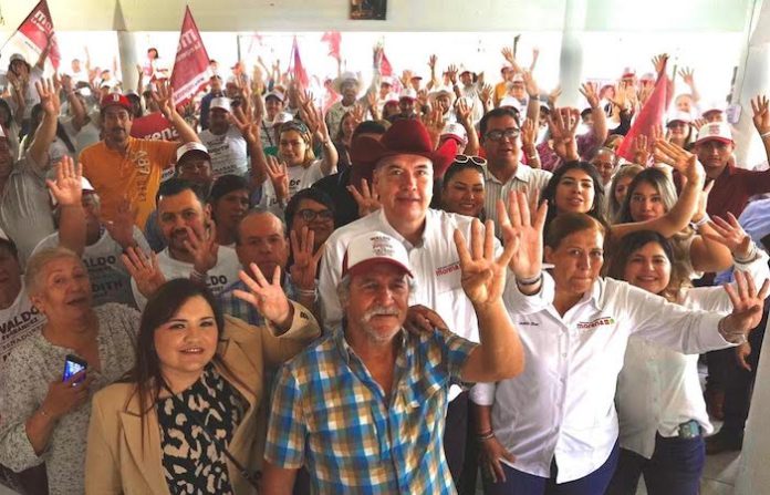 Concluyen Waldo Fernández y Judith Díaz recorrido por el sur de NL