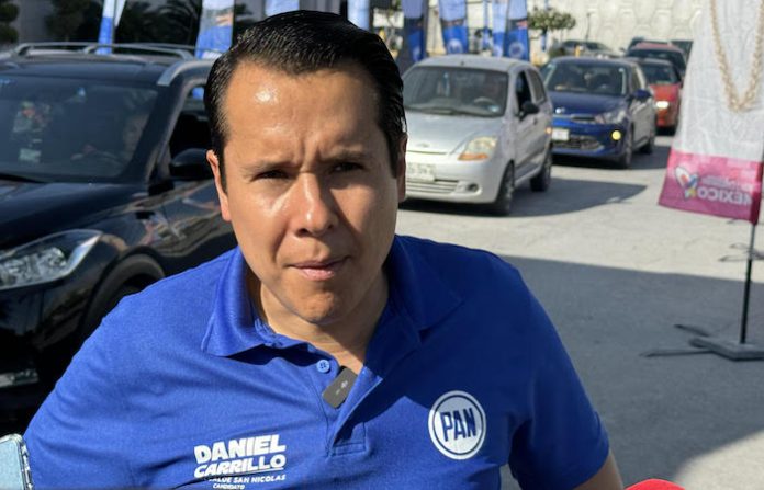 Daniel Carrillo inicia campaña a reelección por alcaldía de San Nicolás