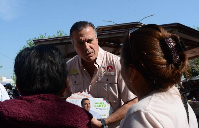 Se compromete Andrés Cantú a seguir trabajando por la comunidad