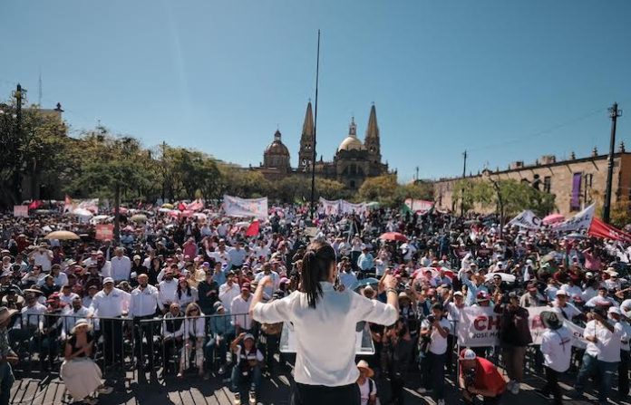 “En Jalisco se van a romper las cadenas de la corrupción”: Claudia Sheinbaum