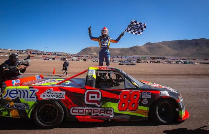 Rubén García Jr., se lleva el triunfo de Trucks México Series en el Aquiles Speedway Park