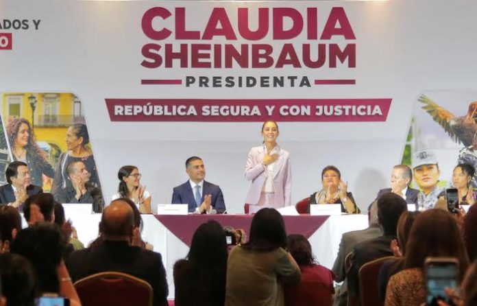 Claudia Sheinbaum Pardo, presenta su “Estrategia de Seguridad: República Segura y con Justicia
