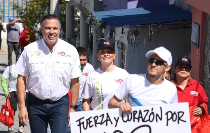 Buscará Andrés Cantú más recursos para obras pluviales en Apodaca