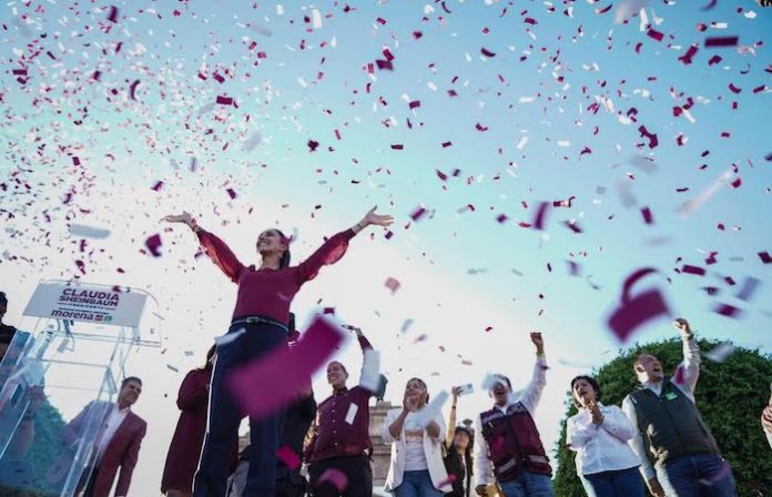 Sheinbaum lidera escrutinio de presidenciales mexicanas con 57,27 % de respaldo (Hasta cierre de edición)