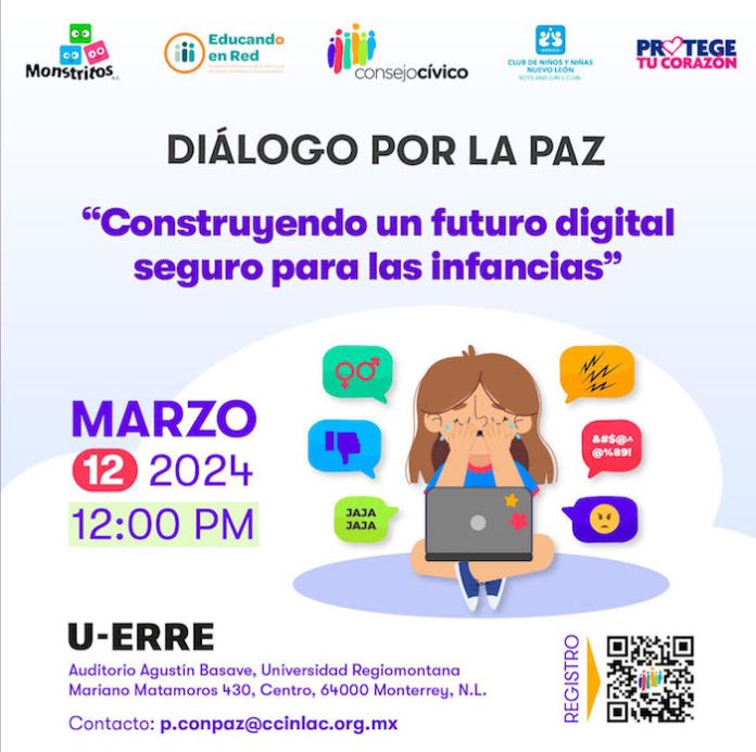 Convoca Red de Diálogos por la Paz a NL actuar contra el ciberacoso