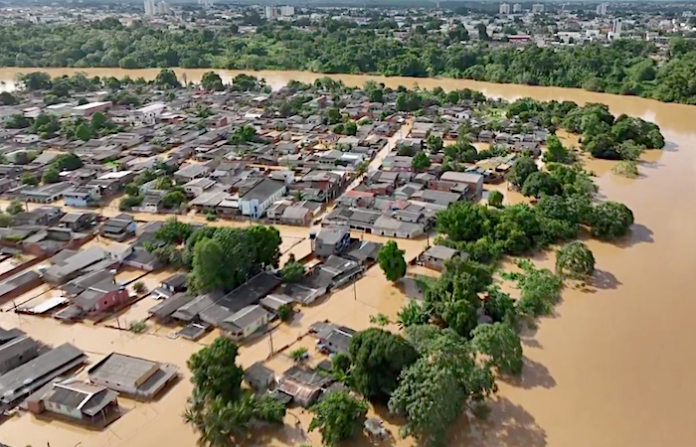 Más de 4.000 personas siguen desalojadas en el norte de Brasil por crecida del río Acre