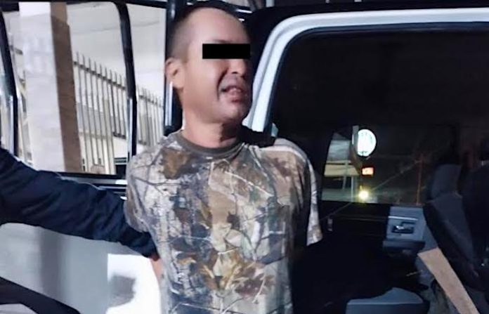 Detiene la Policía de Juárez a un sujeto por el delito de amenazas y portación de arma de fuego