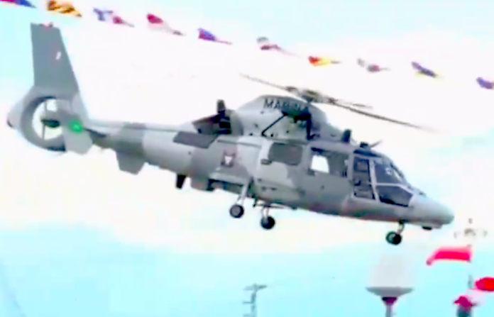 Tres muertos y 2 desaparecidos en desplome de helicóptero de la Marina de México