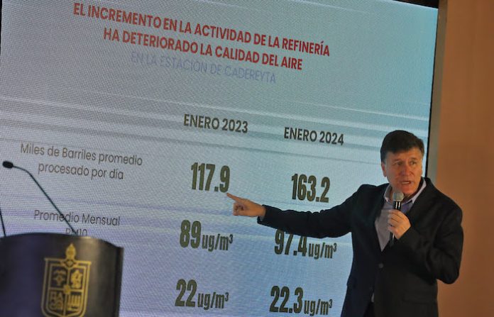 Busca Estado ganar atribuciones para sancionar a Refinería