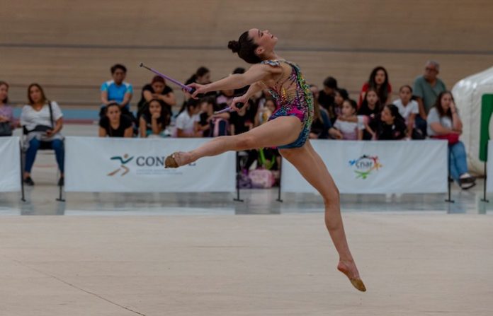 Gimnasia rítmica presenta primer control técnico en el CNAR rumbo a eventos internacionales