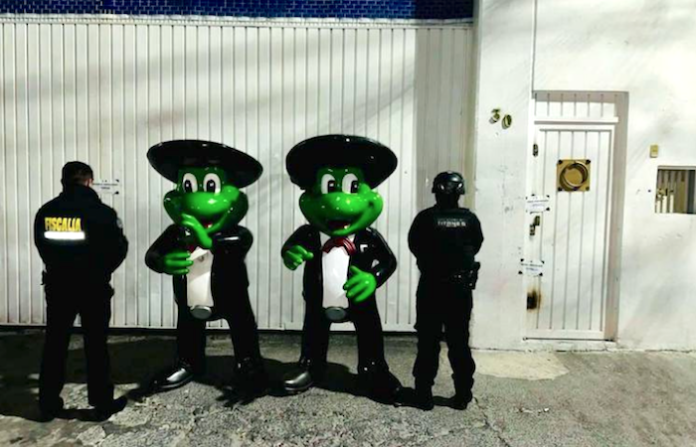 Iban por un extorsionador y hallan las ranas de “Sr. Frogs” robadas en Acapulco tras Otis