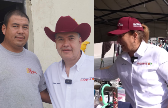 Waldo Fernández y Judith Díaz continúan recorriendo el estado