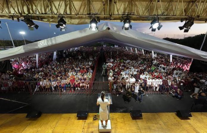 Vamos a transformar Yucatán, dice Claudia Sheinbaum