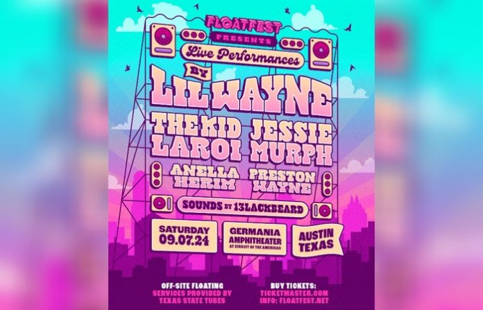 Regresa el festival Float Fest con Lil Wayne, The Kid LAROI, Jessie Murph y más en Austin