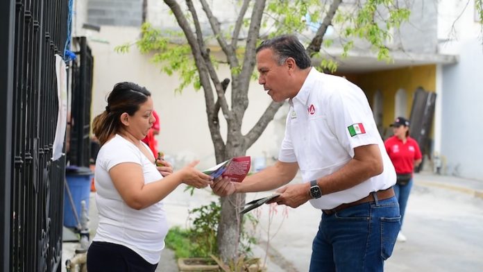 Se comprometé Andrés Cantú a regresar recursos para la seguridad