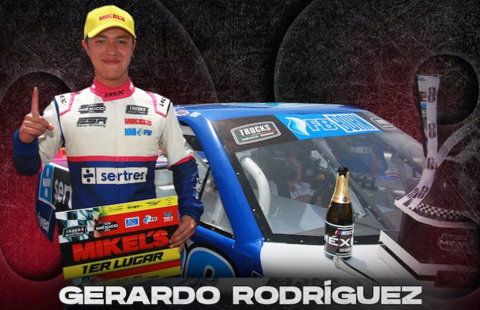 Gerardo Rodríguez se apuntó el triunfo de Trucks México Series en S.L.P
