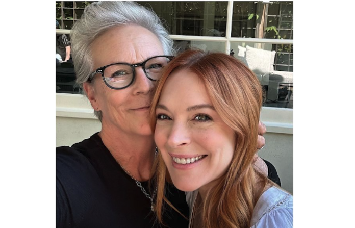 Fans se muestran felices tras publicación en redes de Jamie Lee Curtis y Lidsay Lohan