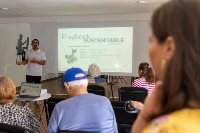 Imparte curso de “Playbook Sustentable”, en Guadalupe