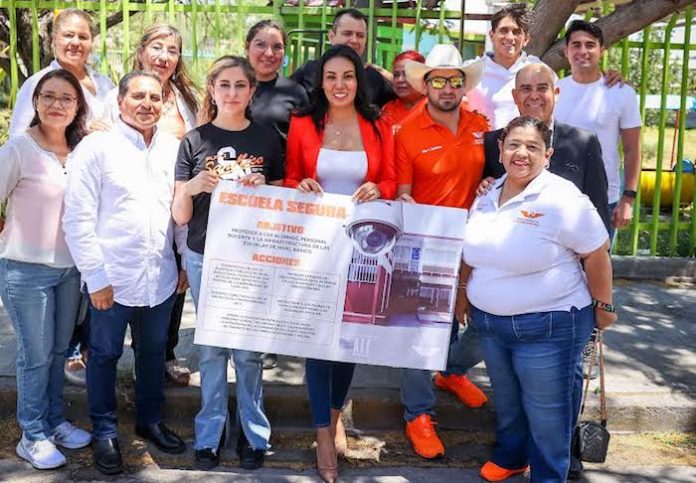 Ale Morales presenta su propuesta de campaña “Escuela Segura”