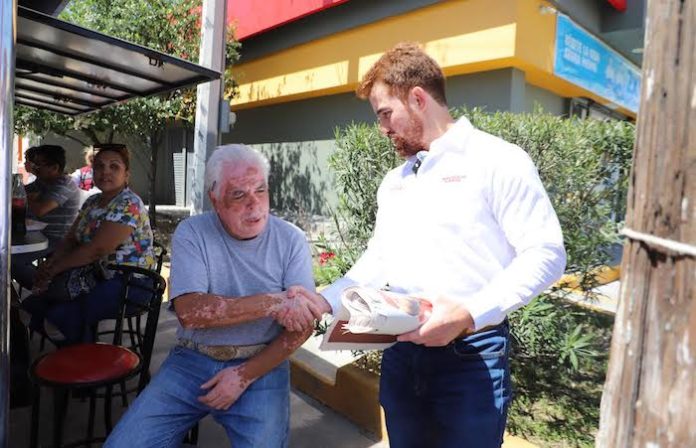 Mario Cantú dice que de ganar le apostará a la seguridad en su gobierno